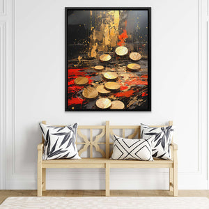 Gold Coins - Luxury Wall Art