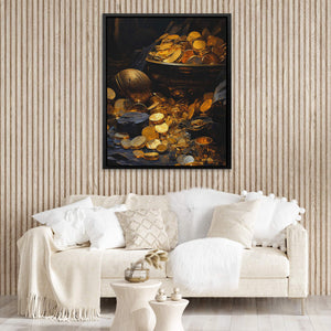 Gold Doubloons - Luxury Wall Art