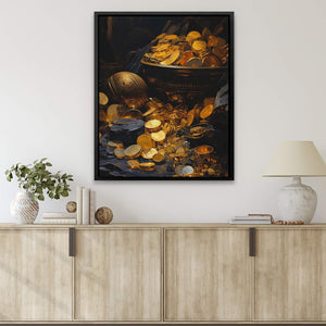 Gold Doubloons - Luxury Wall Art