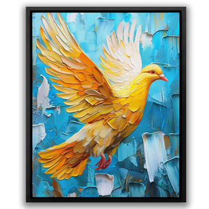 Gold Dove - Luxury Wall Art