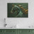 Gold Emerald Horse - Luxury Wall Art