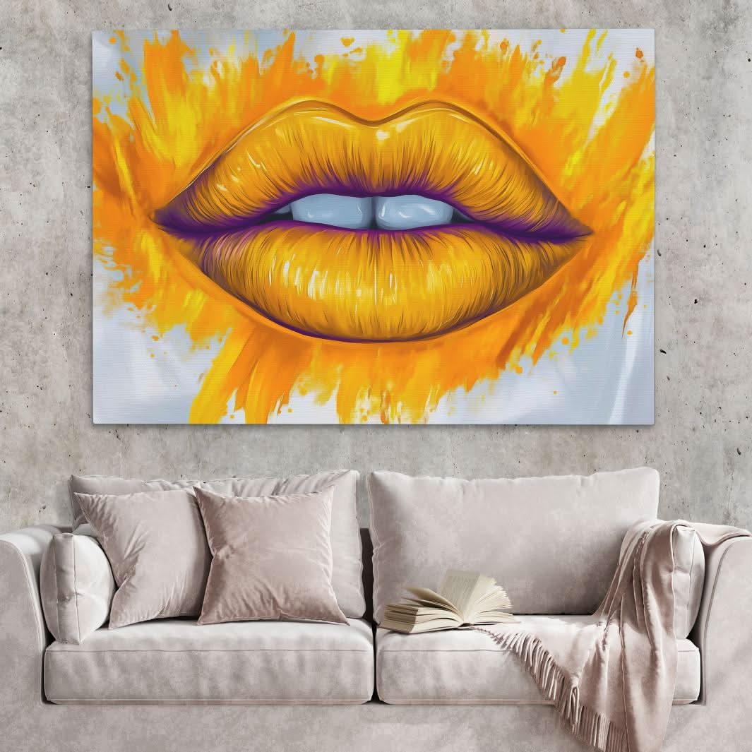 Gold Glamour - Luxury Wall Art