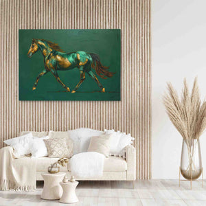 Gold Hooves - Luxury Wall Art