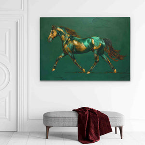 Gold Hooves - Luxury Wall Art