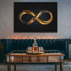 Gold Infinity - Luxury Wall Art