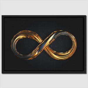 Gold Infinity - Luxury Wall Art