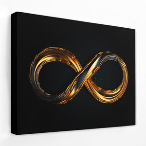 Gold Infinity - Luxury Wall Art