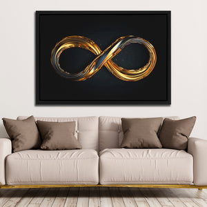 Gold Infinity - Luxury Wall Art