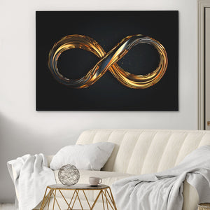 Gold Infinity - Luxury Wall Art