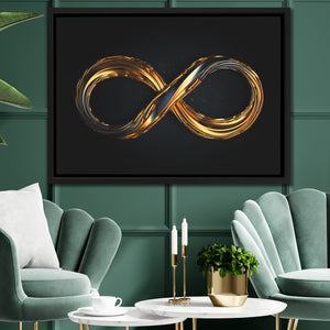 Gold Infinity - Luxury Wall Art