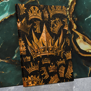 Gold King Crowns - Luxury Wall Art