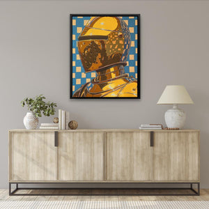 Gold Knight - Luxury Wall Art