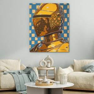 Gold Knight - Luxury Wall Art