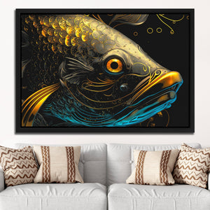 Gold Koi - Luxury Wall Art