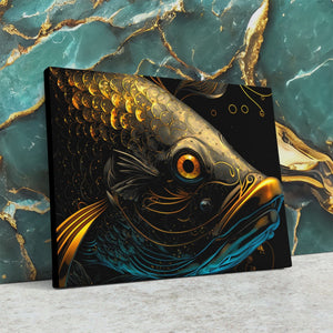 Gold Koi - Luxury Wall Art