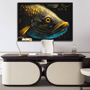 Gold Koi - Luxury Wall Art