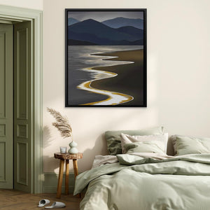 Gold Shoreline - Luxury Wall Art