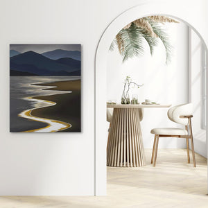 Gold Shoreline - Luxury Wall Art