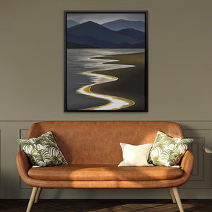 Gold Shoreline - Luxury Wall Art