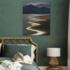 Gold Shoreline - Luxury Wall Art