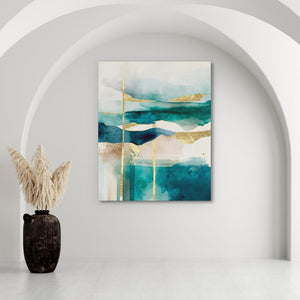 Gold Sky - Luxury Wall Art