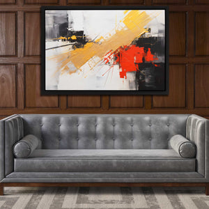 Gold Solitude - Luxury Wall Art