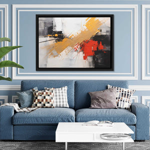 Gold Solitude - Luxury Wall Art