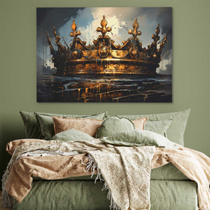 Gold Sovereign - Luxury Wall Art