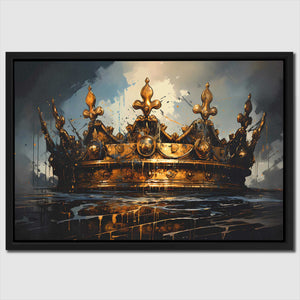 Gold Sovereign - Luxury Wall Art