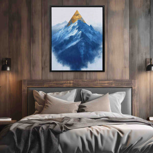 Gold Spring Mountain - Luxury Wall Art