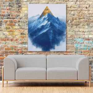 Gold Spring Mountain - Luxury Wall Art