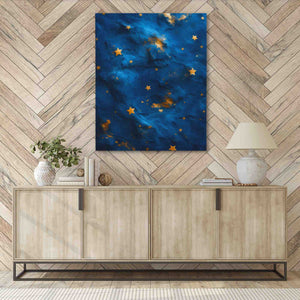 Gold Stars - Luxury Wall Art