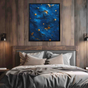 Gold Stars - Luxury Wall Art