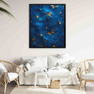 Gold Stars - Luxury Wall Art