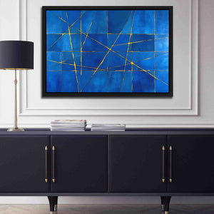 Gold Strands - Luxury Wall Art