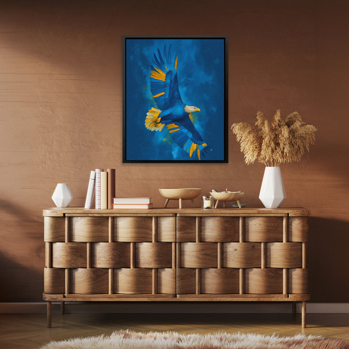 Golden Ascendant - Luxury Wall Art