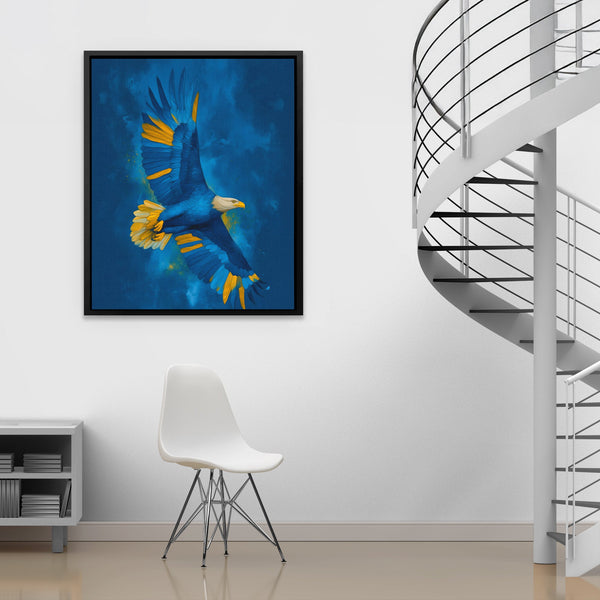Golden Ascendant in a room