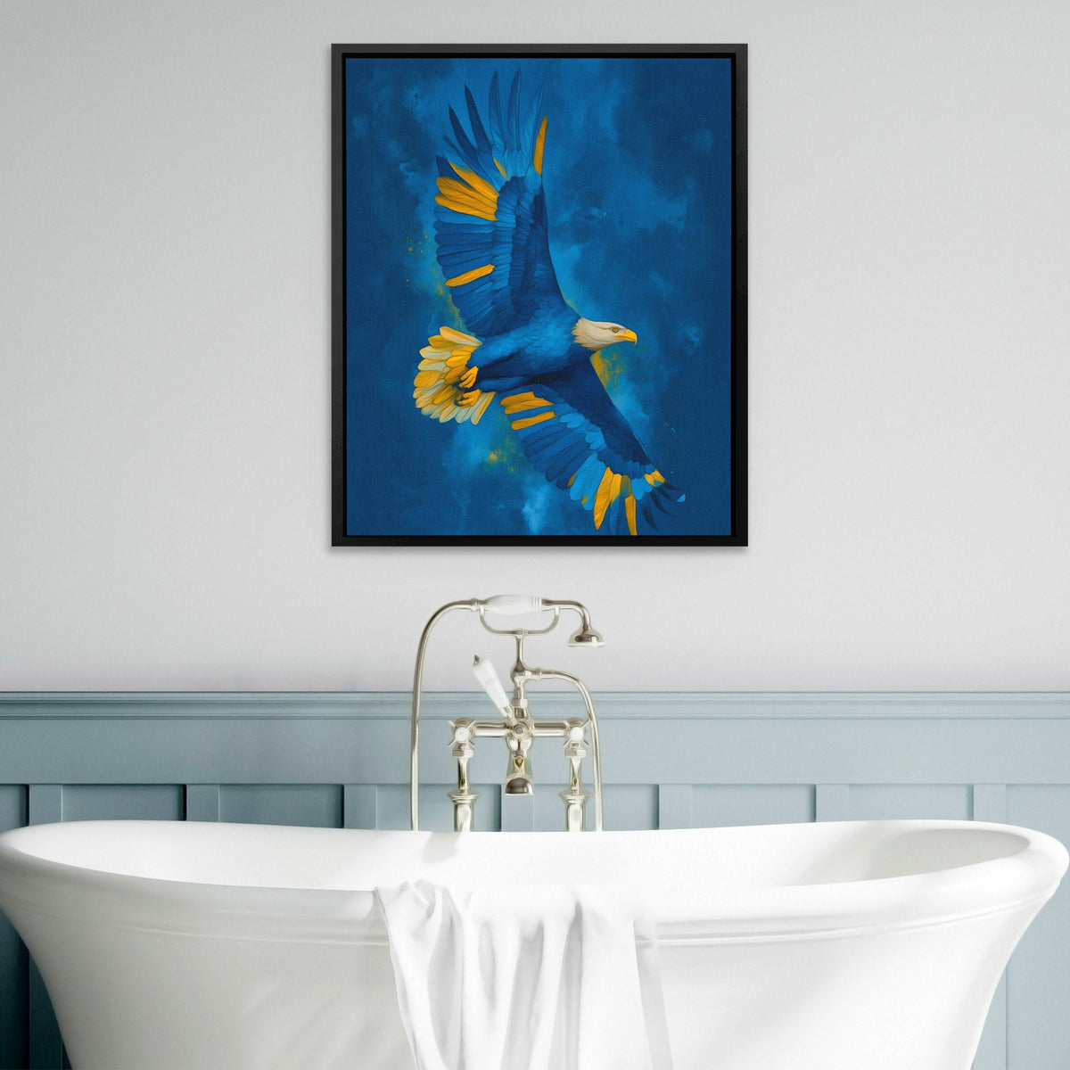 Golden Ascendant - Luxury Wall Art