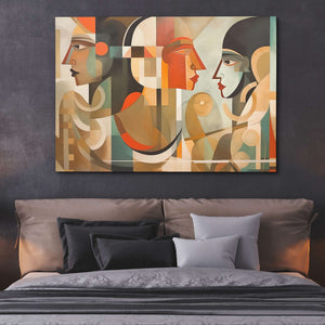 Golden Azul - Luxury Wall Art