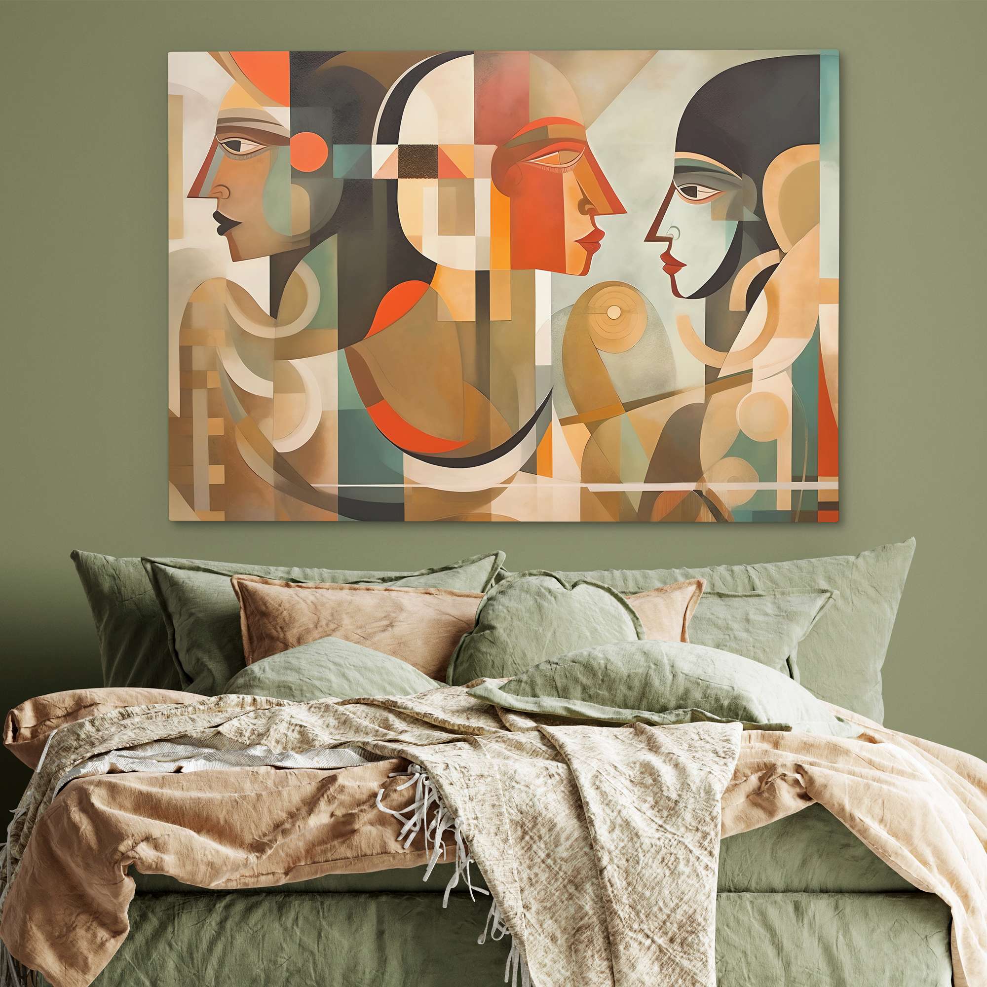 Golden Azul - Luxury Wall Art