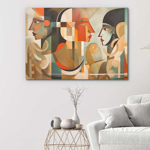 Golden Azul - Luxury Wall Art