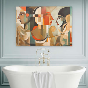 Golden Azul - Luxury Wall Art