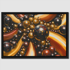 Golden Balls - Luxury Wall Art