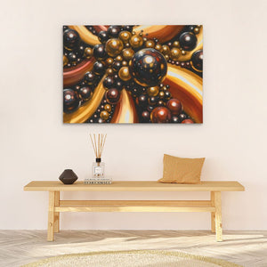 Golden Balls - Luxury Wall Art