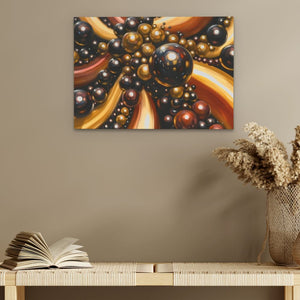 Golden Balls - Luxury Wall Art