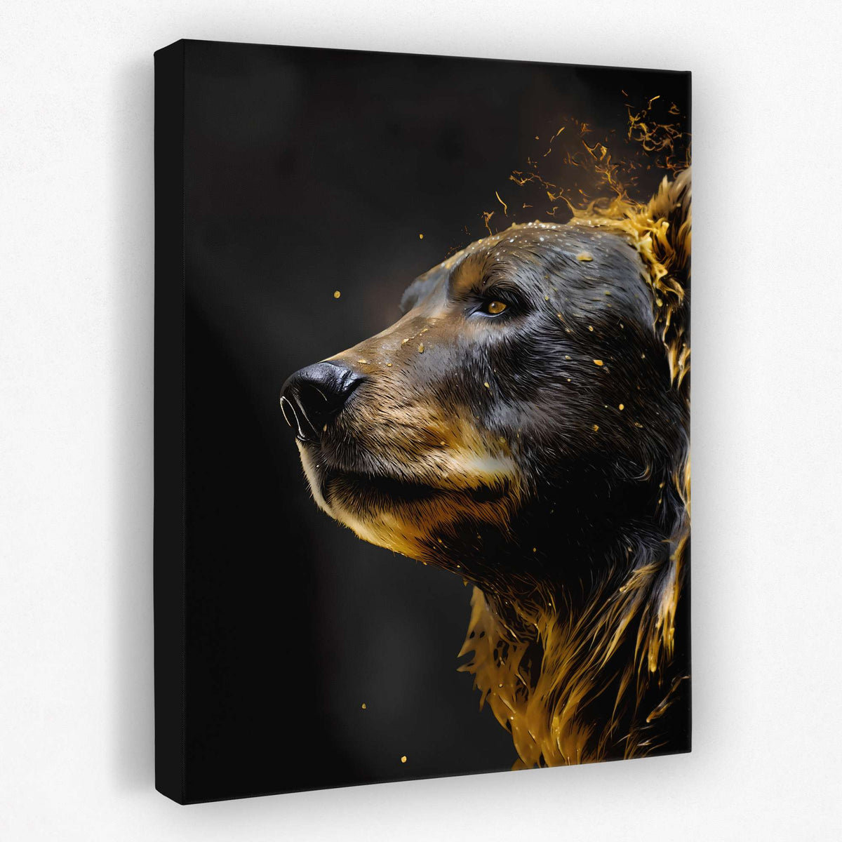 Golden Bear - Luxury Wall Art