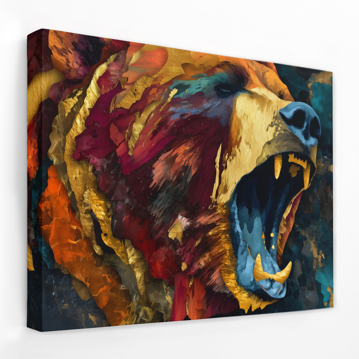 Golden Bear Fury — Golden Bear Fury Landscape   Side View   Full Wrap 185