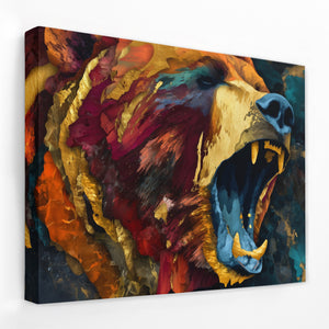 Golden Bear Fury — Golden Bear Fury Landscape   Side View   Full Wrap 185