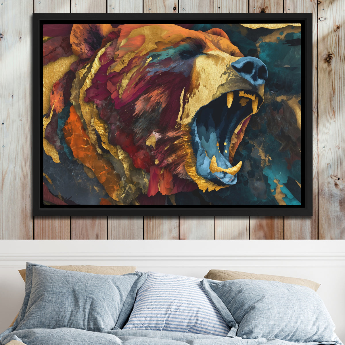 Golden Bear Fury — Golden Bear Fury Bed 2 Wood Panel 57