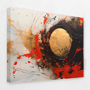 Golden Blaze - Luxury Wall Art